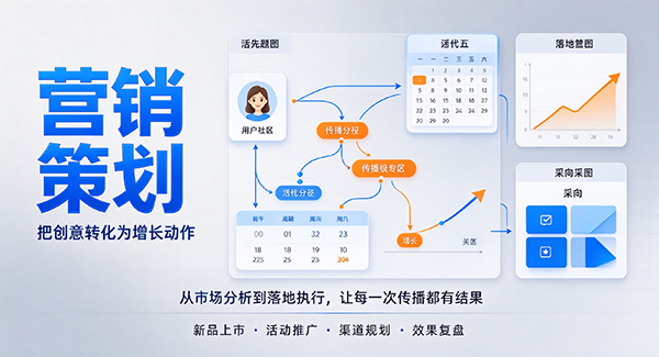大武口区营销策划